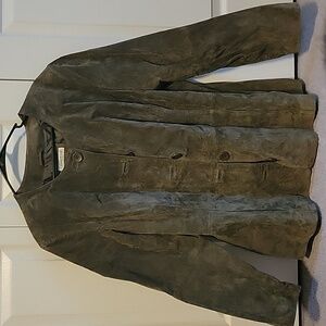 Green Suede Jacket